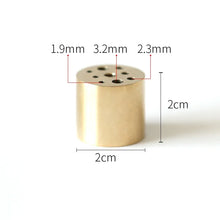 Load image into Gallery viewer, Small Portable Incense Holder | Brass Stick Holders for Travel - 1 Pc