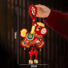 Load image into Gallery viewer, Horse Tassel Pendant Hanging Decoration | Lunar New Year 2026 - 2 Pc Set