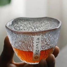 Load image into Gallery viewer, Round Japanese Whiskey Glass | Textured Spirit Cup for Scotch Liquor - 1 Pc