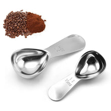 Load image into Gallery viewer, Stainless Steel Metal Coffee Scoop | Measuring Tablespoon for Beans - 1 Pc