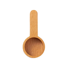 Load image into Gallery viewer, Wooden Coffee Scoop | Walnut Beech Measuring Spoon Size for Brewing Cup - 1 Pc