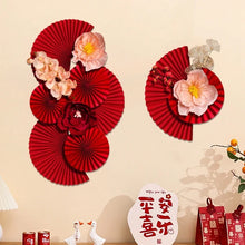 Load image into Gallery viewer, Chinese Wedding Wall Decor | Red Vietnamese Paper - 1 Set