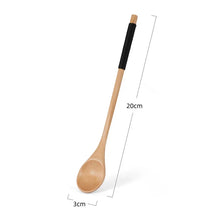 Load image into Gallery viewer, Japanese Wooden Honey Spoon | Long Handle Stick Tea Mixer - 1 Pc