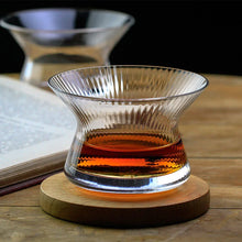 Load image into Gallery viewer, Hourglass Japanese Crystal Whiskey Glass | Designer Shape Liquor Cup Set - 1 Pc