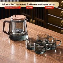 Load image into Gallery viewer, Chinese Clear Glass Teapot with Infuser | Automatic Filter - 1 Pc