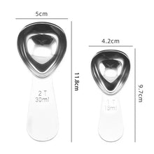 Load image into Gallery viewer, Stainless Steel Metal Coffee Scoop | Measuring Tablespoon for Beans - 1 Pc