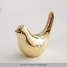 Load image into Gallery viewer, Cute Bird Elephant Ring Holder | Small Ceramic Jewelry Rack - 1 Pc