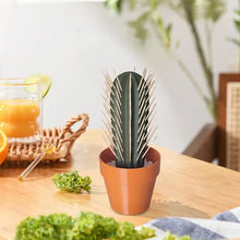 Load image into Gallery viewer, Large Cactus Toothpick Holder &amp; Dispenser | Plant Nature Decor - 1 Pc