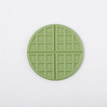 Load image into Gallery viewer, Waffle Pancake Cute Coasters | Large Silicone Mats for Drinks - 1 Pc