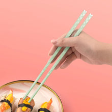 Load image into Gallery viewer, Pastel Reusable Korean Floral Chopsticks | Cute Color Kawaii Aesthetic - 5 Pair Set