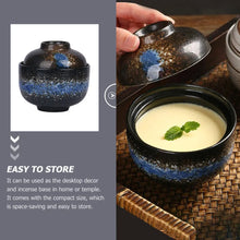 Load image into Gallery viewer, Small Ceramic Bowl with Lid | Japanese Kobachi Chawanmushi Cups - 1 Pc