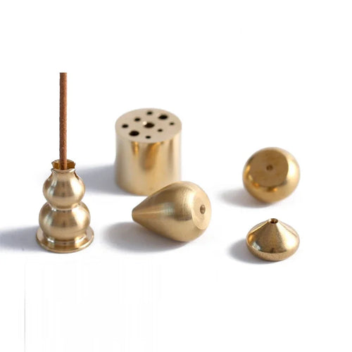 Small Portable Incense Holder | Brass Stick Holders for Travel - 1 Pc