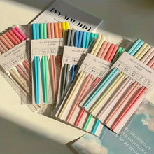 Load image into Gallery viewer, Blue Japanese Multicolor Chopsticks Set | Luxury Alloy - 5 Pairs