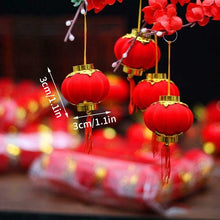 Load image into Gallery viewer, Mini Red Lantern | Chinese Vietnamese Festival Wedding Decor - 30 Pc Set