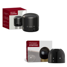 Load image into Gallery viewer, Black Champagne Stopper | Wine Bottle Stoppers Vacuum Seal - 1 Pc