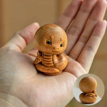 Load image into Gallery viewer, Mini Wood Carving Snake Figurine | Zodiac Chinese New Year Gift 2025 - 1 Pc