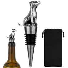 Load image into Gallery viewer, Horse Metal Wine Bottle Stoppers | Dog Squirrel Decorative Caps - 1 Pc