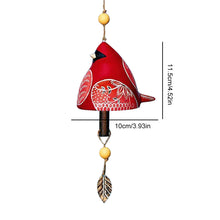 Load image into Gallery viewer, Red Cardinal Japanese Wind Chimes | Bird Song Bell - 1 Pc