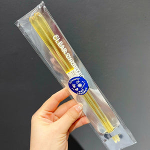 Candy Colors Chopsticks | Cute Luxury Transparent Korean Tableware - 1 Pair