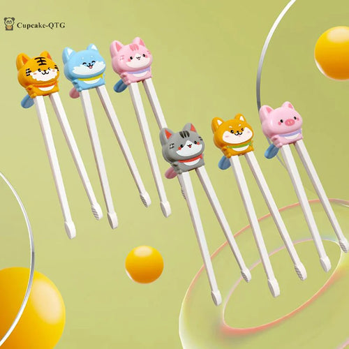 Cute Animal Training Chopsticks | Children Tableware Utensils - 1 Pc