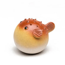 Load image into Gallery viewer, Pufferfish Tea Pet | Yixing Clay Fish Chinese Gongfu Figurine - 1 Pc