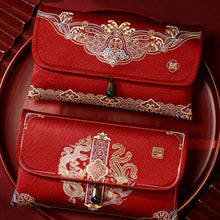 Load image into Gallery viewer, Red Envelope Brocade Money Wallet | Chinese New Year Gift - 1 Pc