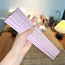 Load image into Gallery viewer, Kawaii Pink Chopsticks Set | Non-slip Chinese Tableware - 5 Pairs