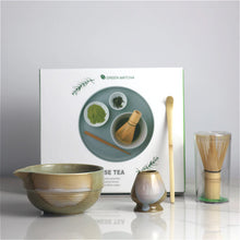 Load image into Gallery viewer, Vintage Matcha Set | Ceramic Spout Bowl Whisk Bamboo Chasen Tea Ceremony