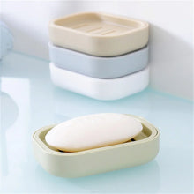 Load image into Gallery viewer, Pastel Soap Saver Holder | Bar Soap Dish Plate Rack - 1 Pc