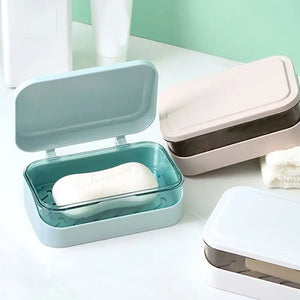 Blue Soap Saver | Bar Soap Travel Case Holder - 1 Pc