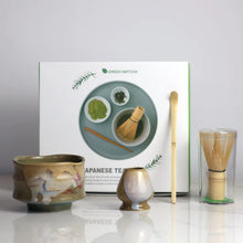 Load image into Gallery viewer, Vintage Matcha Set | Ceramic Spout Bowl Whisk Bamboo Chasen Tea Ceremony