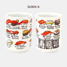 Load image into Gallery viewer, Mt Fuji Cylindrical Japanese Tea Cups | Ceramic Fun Traditional Japan Landmarks - 1 Pc