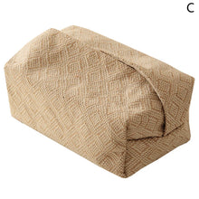 Load image into Gallery viewer, Nordic Linen Tissue Box Cover | Cotton Cloth Paper Holder - 1 Pc