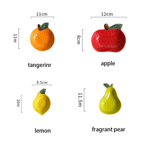 Fruit Shape Sauce Dish | Soy Ceramic Seasoning Dipping Bowl - 1 Pc
