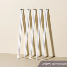 Load image into Gallery viewer, White Chopsticks Crystal Inspired | Luxury Chinese Tableware - 5 Pair Set