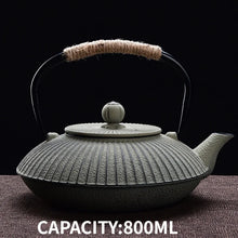 Load image into Gallery viewer, Japanese Cast Iron Teapot (Tetsubin) | 800ml, Minimalist Design