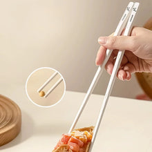 Load image into Gallery viewer, Cute Panda Chinese Chopsticks | White Metal Animal - 5 Pair Set