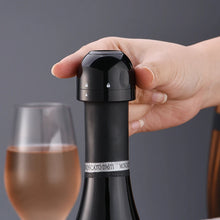 Load image into Gallery viewer, Black Champagne Stopper | Wine Bottle Stoppers Vacuum Seal - 1 Pc