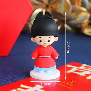 Chinese Wedding Cake Topper | Double Happiness Decoration - 1 Pc