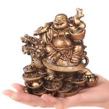 Load image into Gallery viewer, Buddha on Dragon Figurine Statue | Fortune Lunar New Year Gifts 2025 - 1 Pc