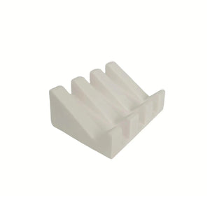 Tilted Bar Soap Saver | Silicone Soap Rack Tray for Draining - 1 Pc