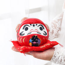 Load image into Gallery viewer, Large Red Daruma Doll | Japanese Ceramic Figurine Wish Toy Money Bank - 1 Pc