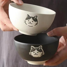 Load image into Gallery viewer, Cute Cat Bear Kobachi Small Bowls | Ceramic Animal Bowl 4.5 Inch - 1 Pc