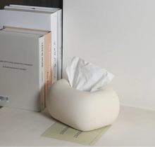 Load image into Gallery viewer, Minimalist Ceramic Tissue Box Cover | Rounded Corner Paper Holder - 1 Pc