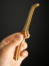 Load image into Gallery viewer, Wooden Copper Tea Tongs | Non-Slip Tweezers for Tea Ceremony - 1 Pc