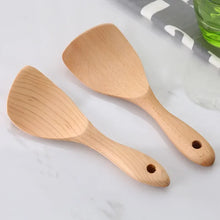 Load image into Gallery viewer, Wooden Rice Paddle | Japanese Spoon Scooper Spatula - 1 Pc