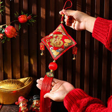 Load image into Gallery viewer, Large Red Lucky Hanging Ornaments | Chinese New Year Gifts Decoration - 1 Pc