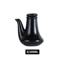 Load image into Gallery viewer, Japanese Ceramic Oil Soy Sauce Bottle &amp; Refillable Dispenser - 1 Pc