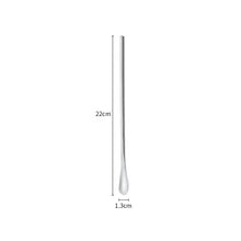 Load image into Gallery viewer, Stainless Steel Swizzle Sticks | Long Short Handle Drink Cocktail Stirrers - 1 Pc