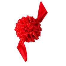 Load image into Gallery viewer, Red Flower Ball Wedding Ceremony Decorations | New Car Ribbon - 1 Pc